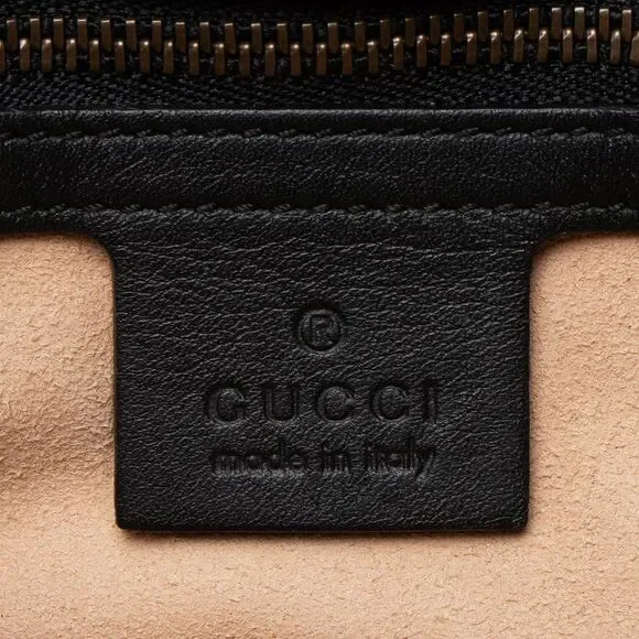 Gucci Matelasse Leather Pearl GG Marmont Small Flap Bag - Picture 8 of 15